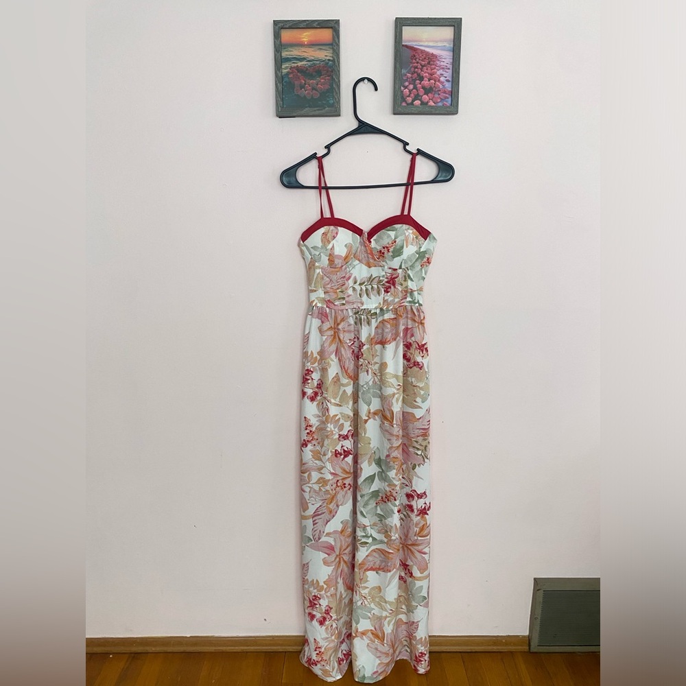 Band of the Free long reds and pinks dress - size S